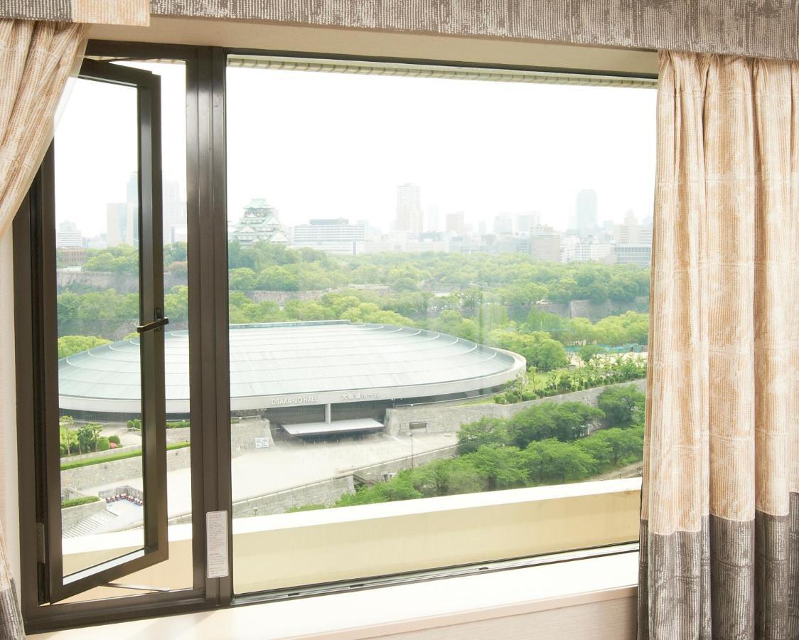 Hotel New Otani Ōsaka Eksteriør bilde View of the National Olympic Sports Centre from the hotel