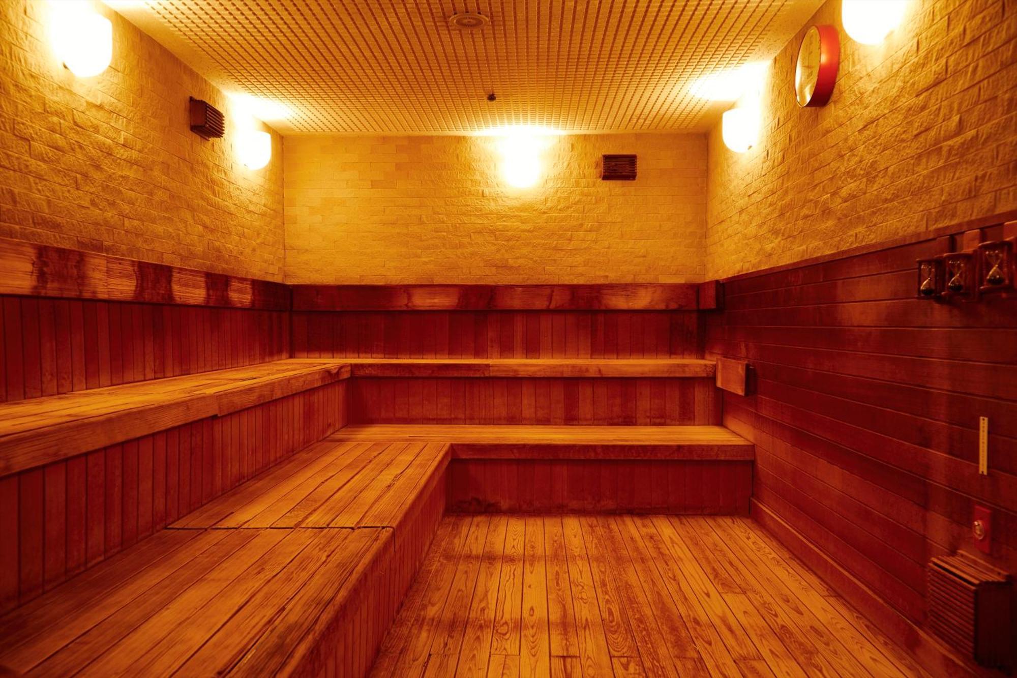 Hotel New Otani Ōsaka Eksteriør bilde A Finnish sauna